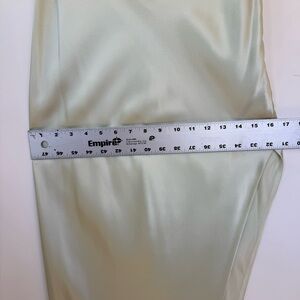 Asymmetrical Silk Maxi Skirt